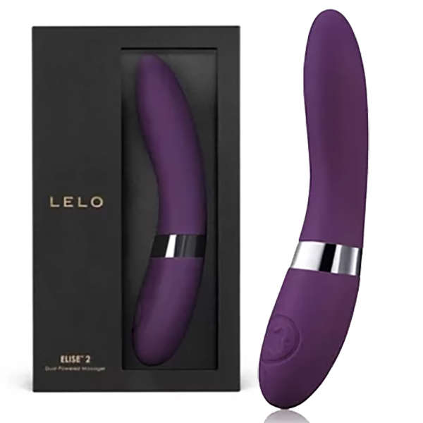 瑞典LELO-Elise 2 Plum依莉絲二代 變頻靜音按摩棒(紫紅色)