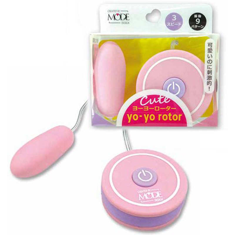 MODE｜日本 yo-yo rotor 可愛造型 跳蛋 - 粉色