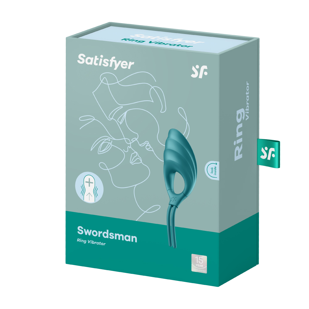 德國Satisfyer |  Swordsman 可調節男士精力環 (綠)