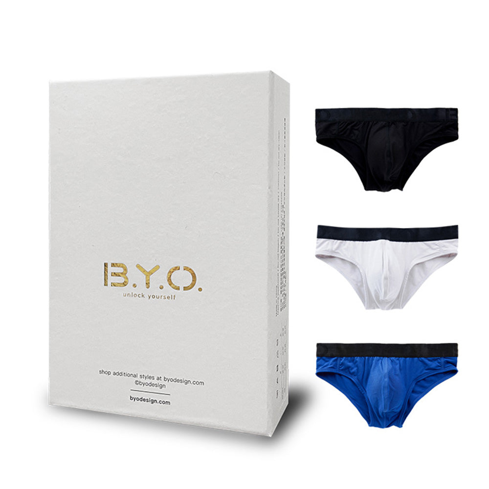 B.Y.O.｜Classic 三角內褲 經典禮盒組 (3入) L號