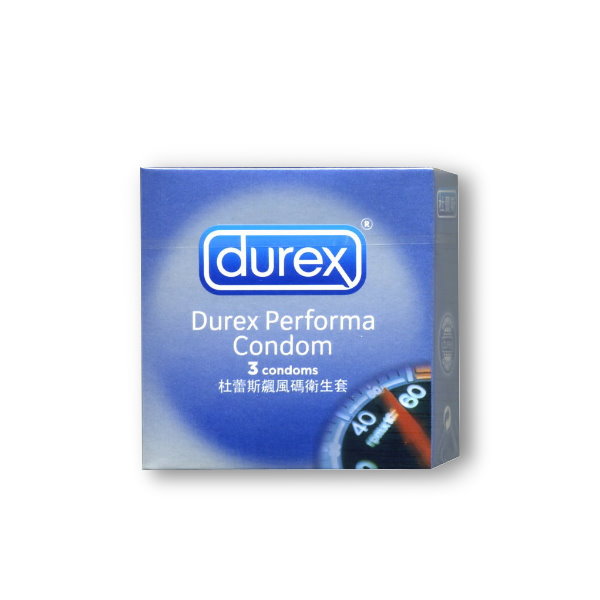 Durex｜杜蕾斯 保險套 飆風碼 - 3入